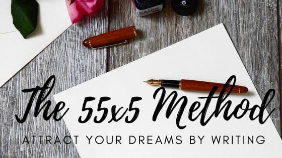 The 55x5 law of attraction method
